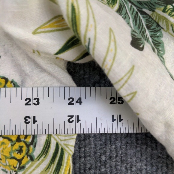 Jogal Men's Button Up Hawaiian Shirt Multi Size XL Short Sleeve Pineapple Print - Picture 12 of 12